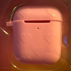 Stoney Clover Lane x Target Pink Hearts Silicone Earbud Airpod Case NIB